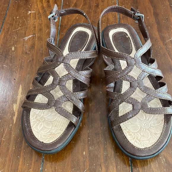 b.o.c. brown sandals (sz 7) - Picture 1 of 8